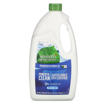 Dishwasher Detergent Gel, Free & Clear